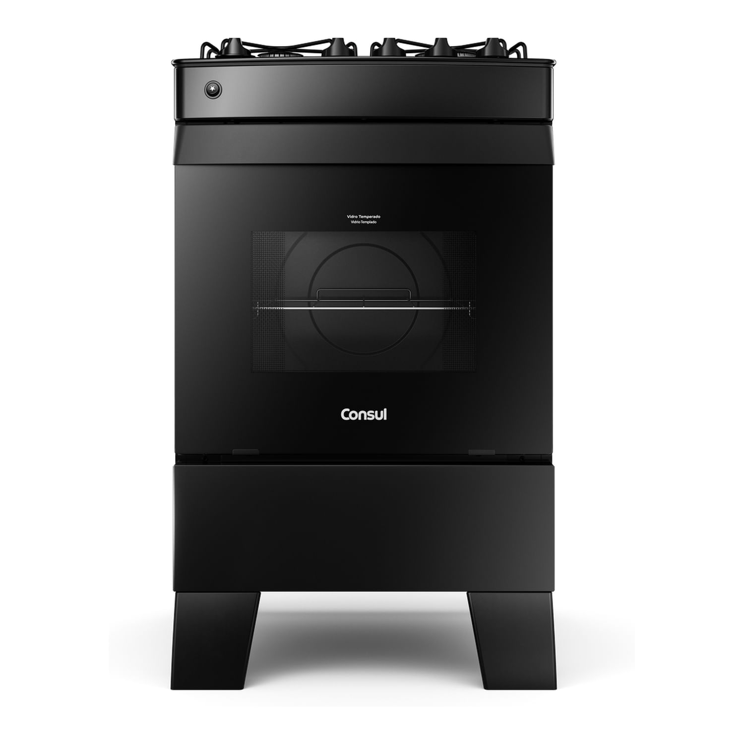 Com mesa espaçosa e o maior forno do segmento¹, você tem espaço de sobra para suas panelas sem malabarismo, e ainda consegue assar seu frango sem problemas no forno de 58L. Assim, você fica mais confortável para cozinhar sem se preocupar com espaço.