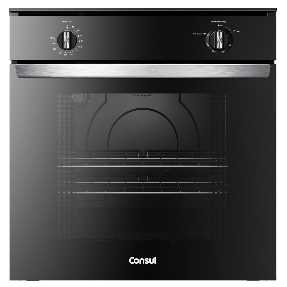 Mais praticidade para cozinhar receitas sem se preocupar com o tempo de preparo. Basta acionar o timer, e assim que o tempo selecionado nele acaba, você escuta um alerta sonoro* – e já pra mesa!