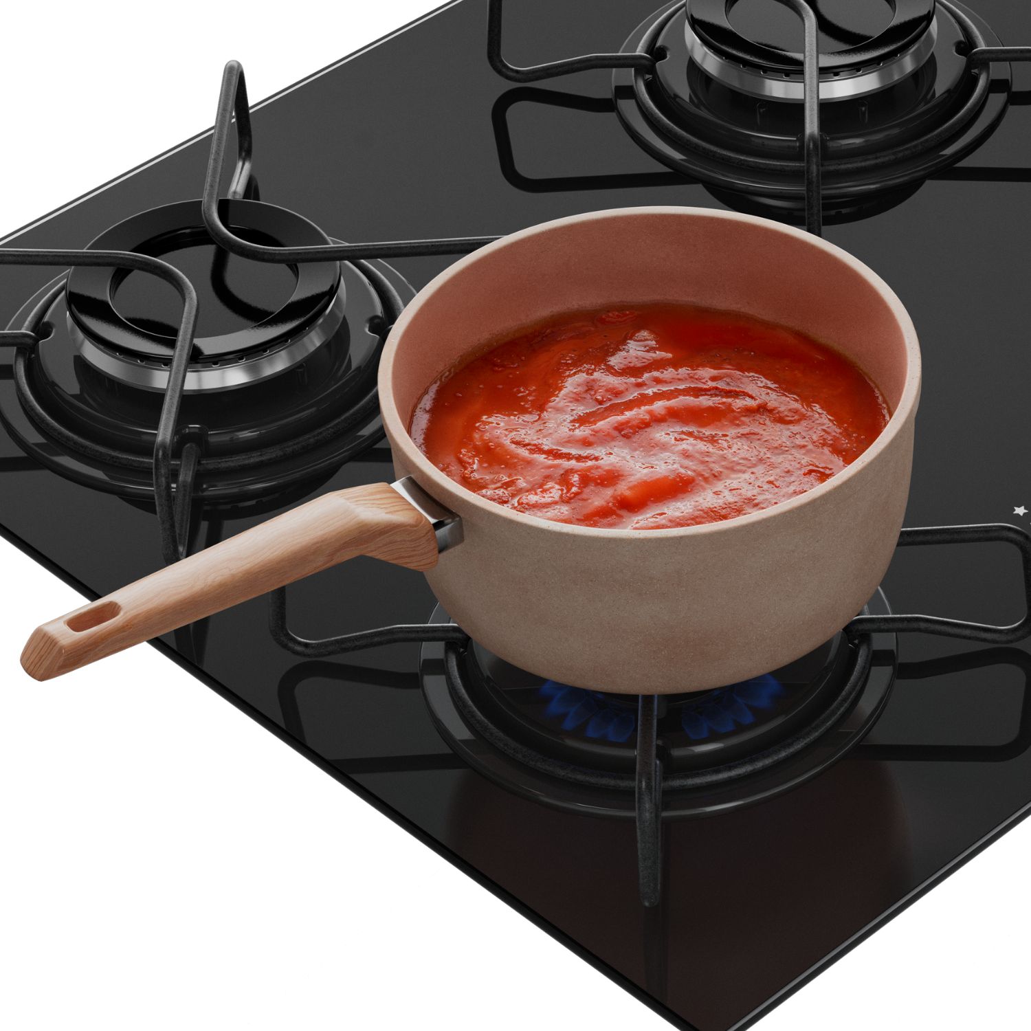 Chama ideal para preparos mais delicados. Para receitas que exigem mais cuidado, como brigadeiro, use a Chama Suave. Mais versatilidade para seus preparos.
