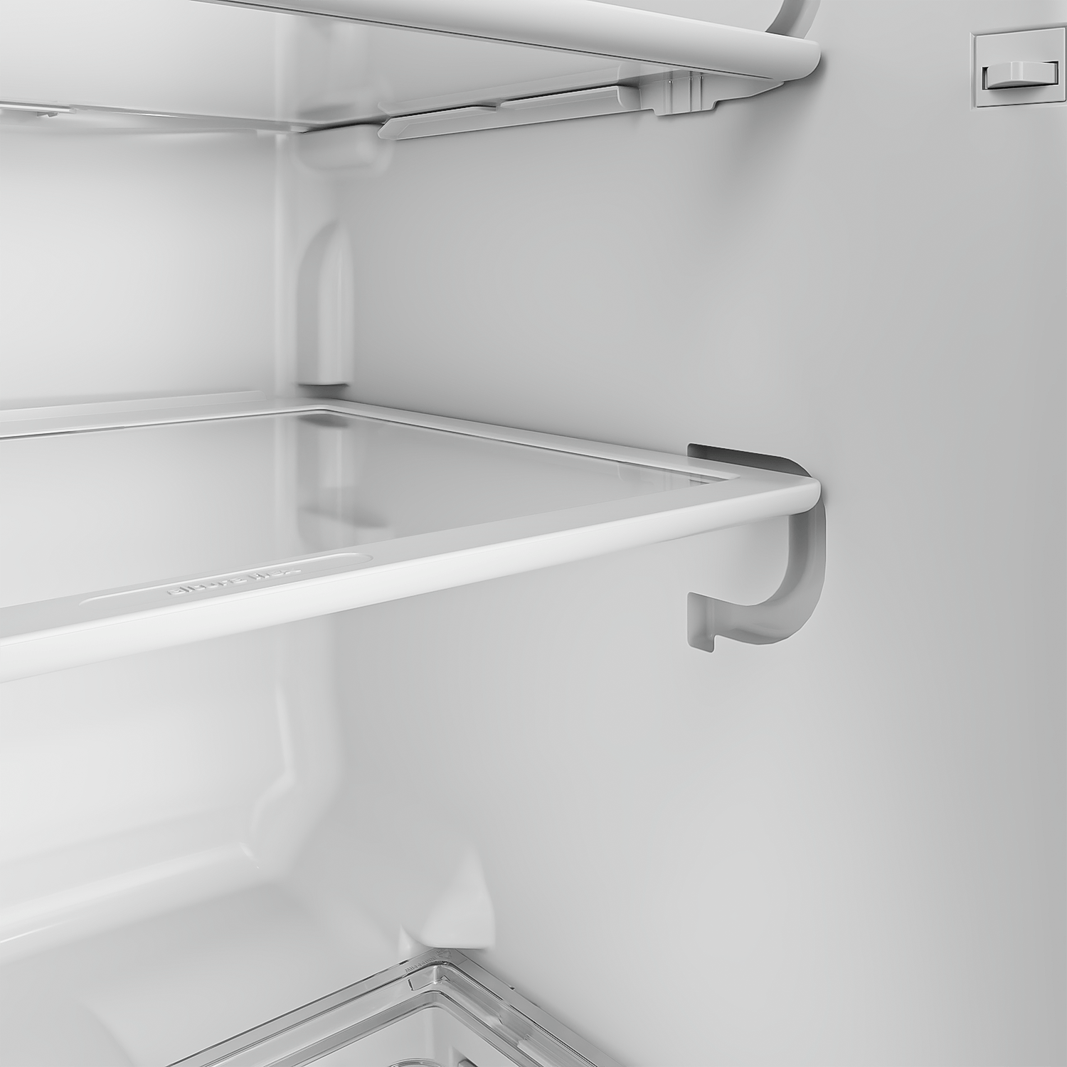 Organize suas compras de forma fácil! Com as prateleiras ajustáveis em até quatro níveis, tudo o que você precisa cabe sem problemas na sua geladeira, da melancia inteira a garrafa de 2L.