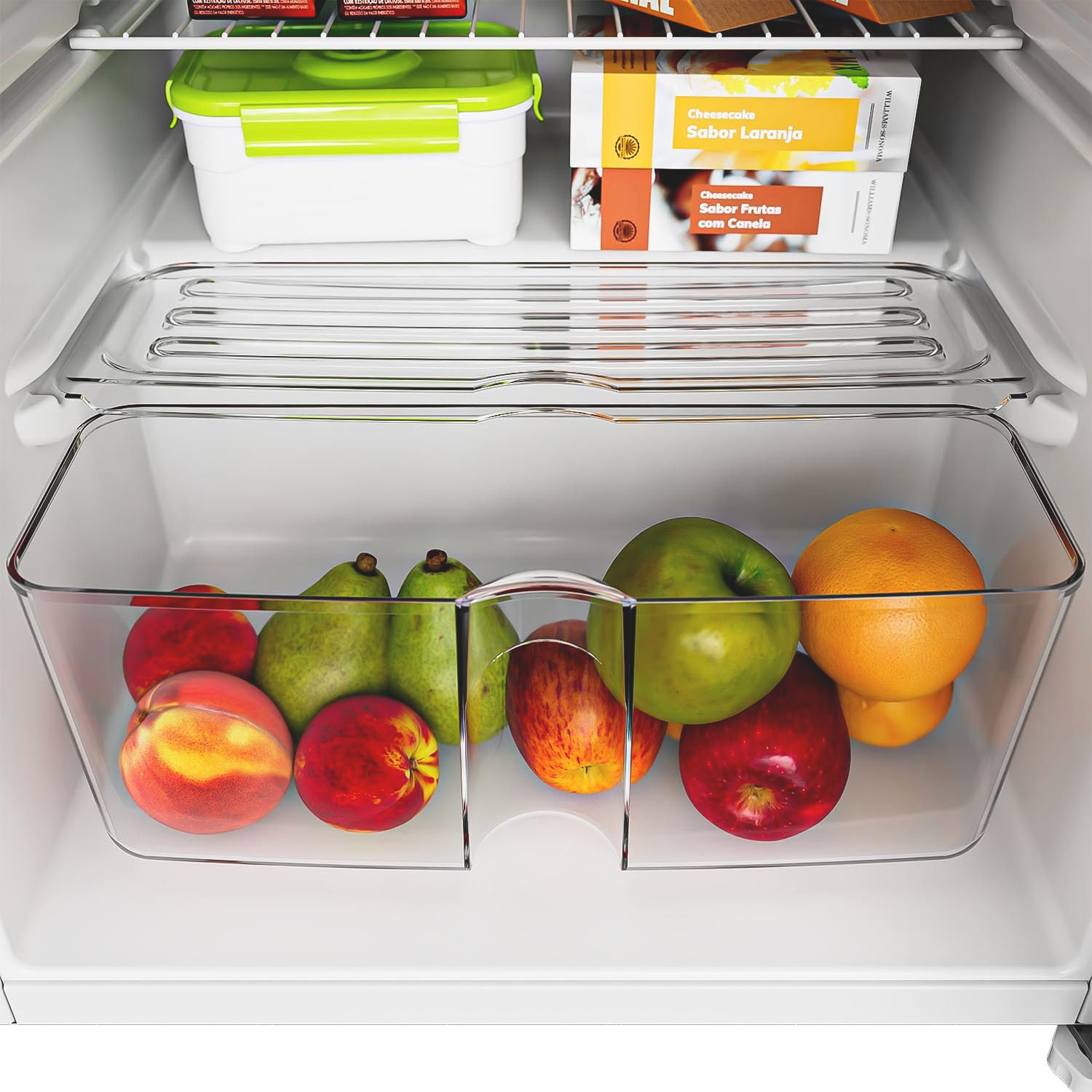 Um espaço para ter frutas e verduras fresquinhas, organizadas e sempre à mão, em qualquer lugar da casa.