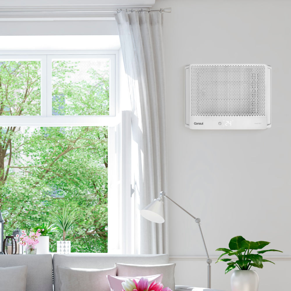 Na tecnologia Inverter o compressor trabalha de forma contínua, regulando a velocidade e diminuindo as oscilações e picos de energia. Isso economiza até 35% de energia.