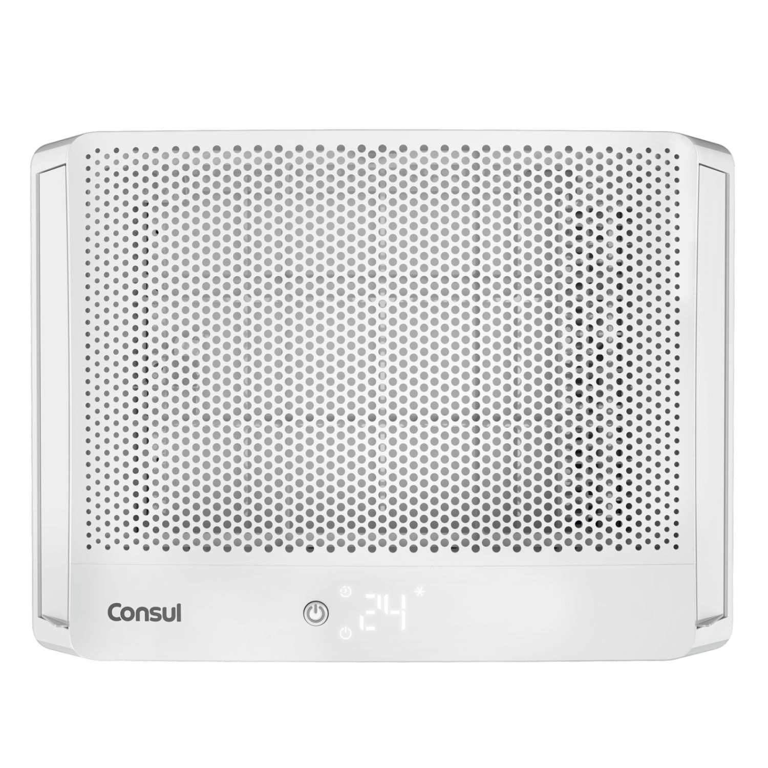 Valorize a sua decoração com o formato funcional e discreto do ar condicionado Consul*.