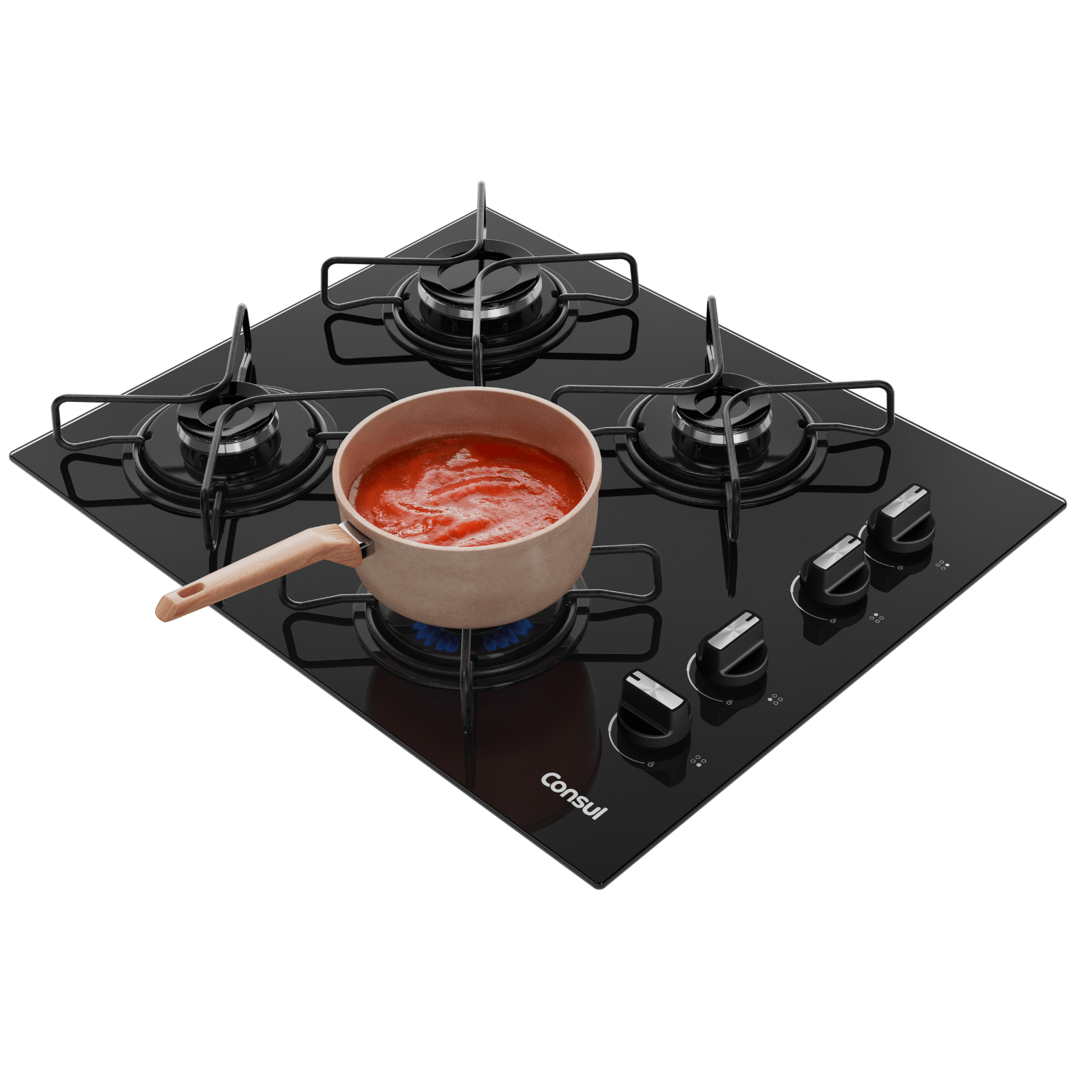 Chama ideal para preparos mais delicados. Para receitas que exigem mais cuidado, como brigadeiro, use a Chama Suave. Mais versatilidade para seus preparos.