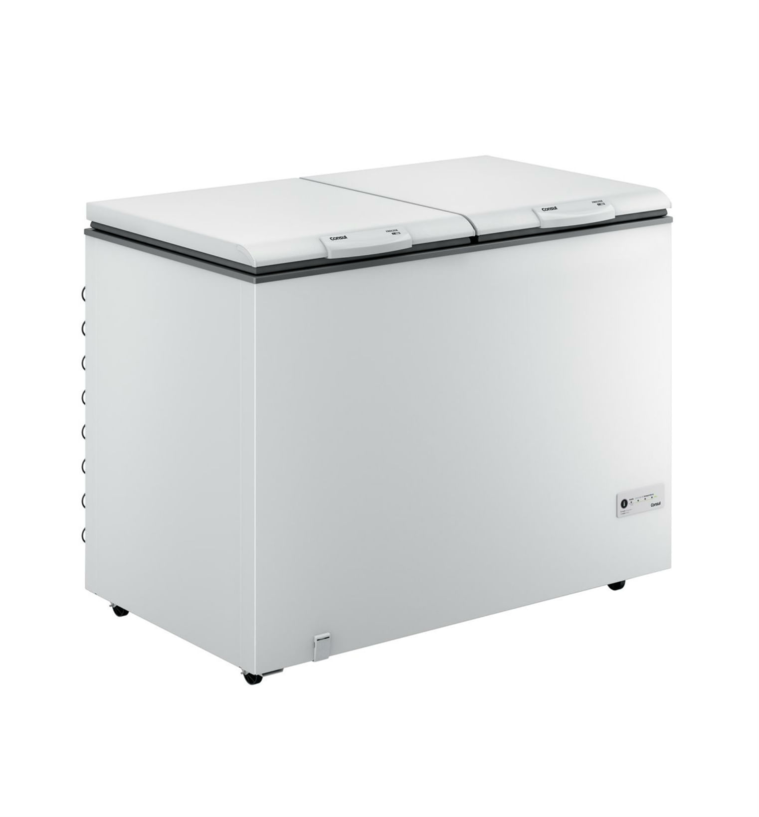 O Freezer Horizontal CHB42 com 414 litros possui controle eletrônico, para você programar a temperatura facilmente e escolher entre os modos freezer ou refrigerador. É prático e econômico, pois possui classificação energética A.
