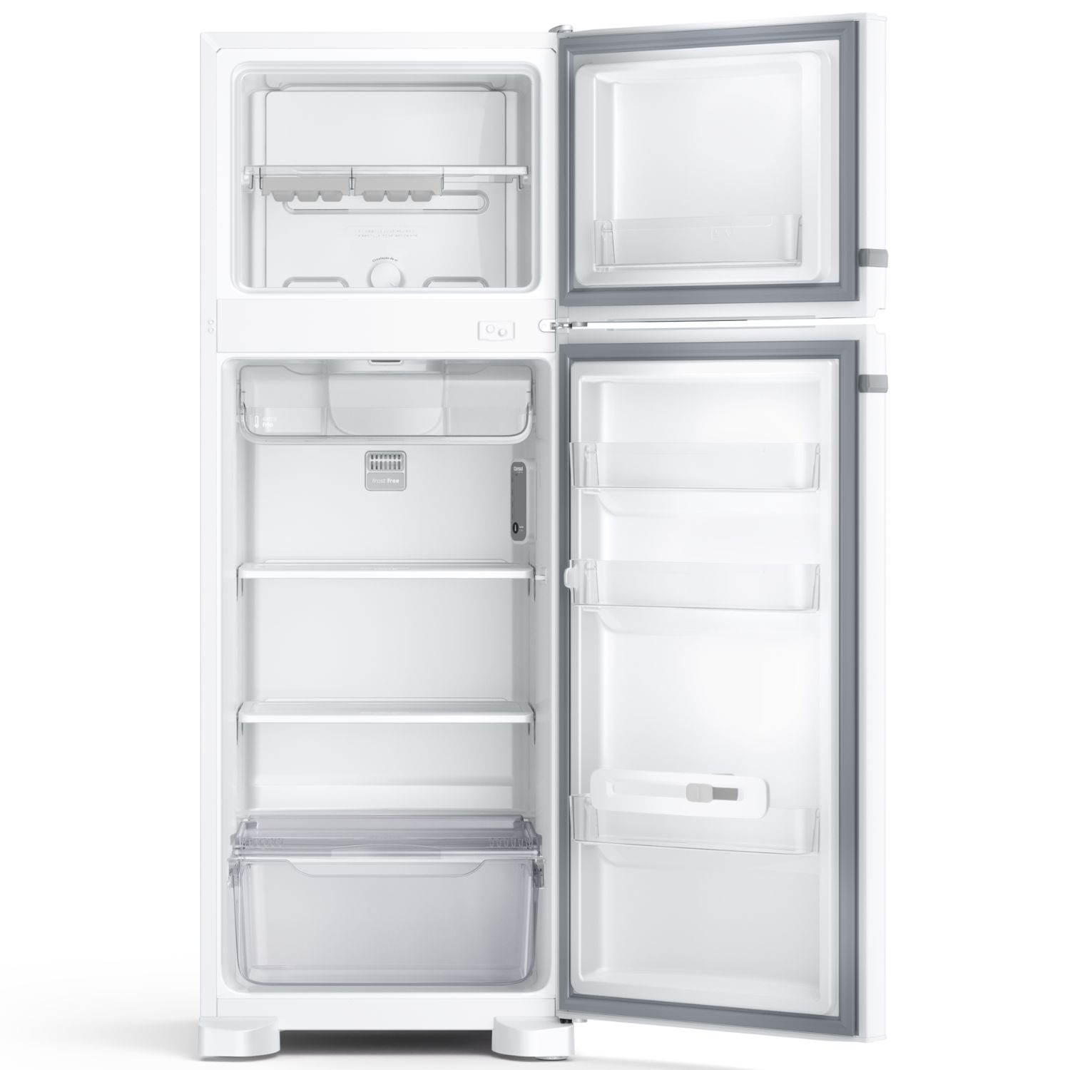 Sabe quando chega a hora de limpar a geladeira e você precisa esperar ela descongelar inteira? Então, com uma geladeira Frost Free nada disso acontece! Isso por que ela possui uma tecnologia avançada que faz com que nunca se forme gelo nas paredes do congelador. Ou seja: você não precisa descongelar nunca.