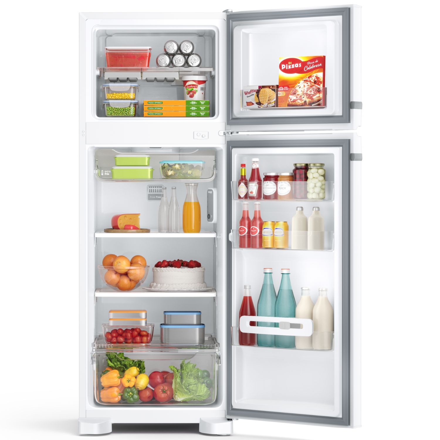 Deixa suas frutas, verduras e legumes organizados, mantendo-os fresquinhos.