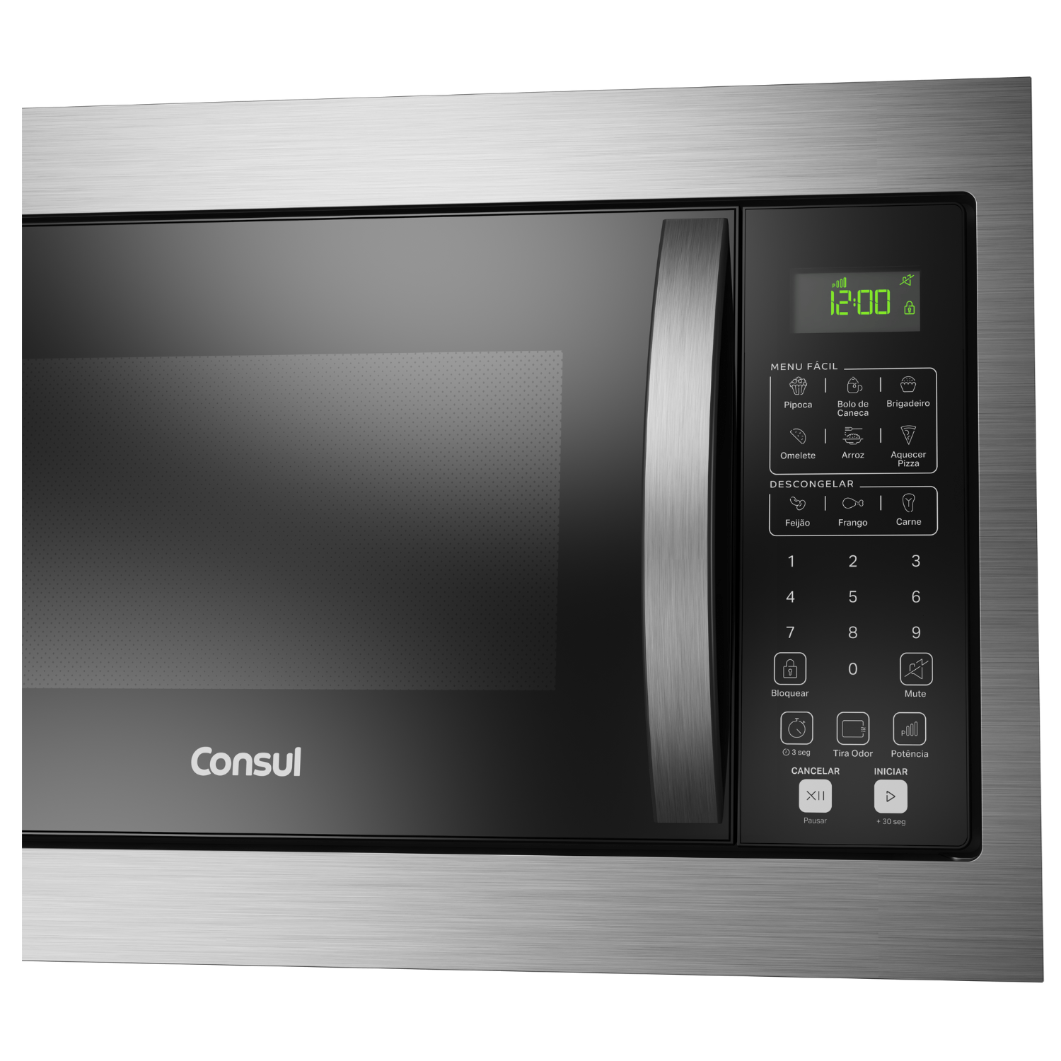 Use esta função como um temporizador de cozinha. O Timer fará uma contagem regressiva e ao final do tempo programado será emitido um sinal sonoro pelo micro-ondas.