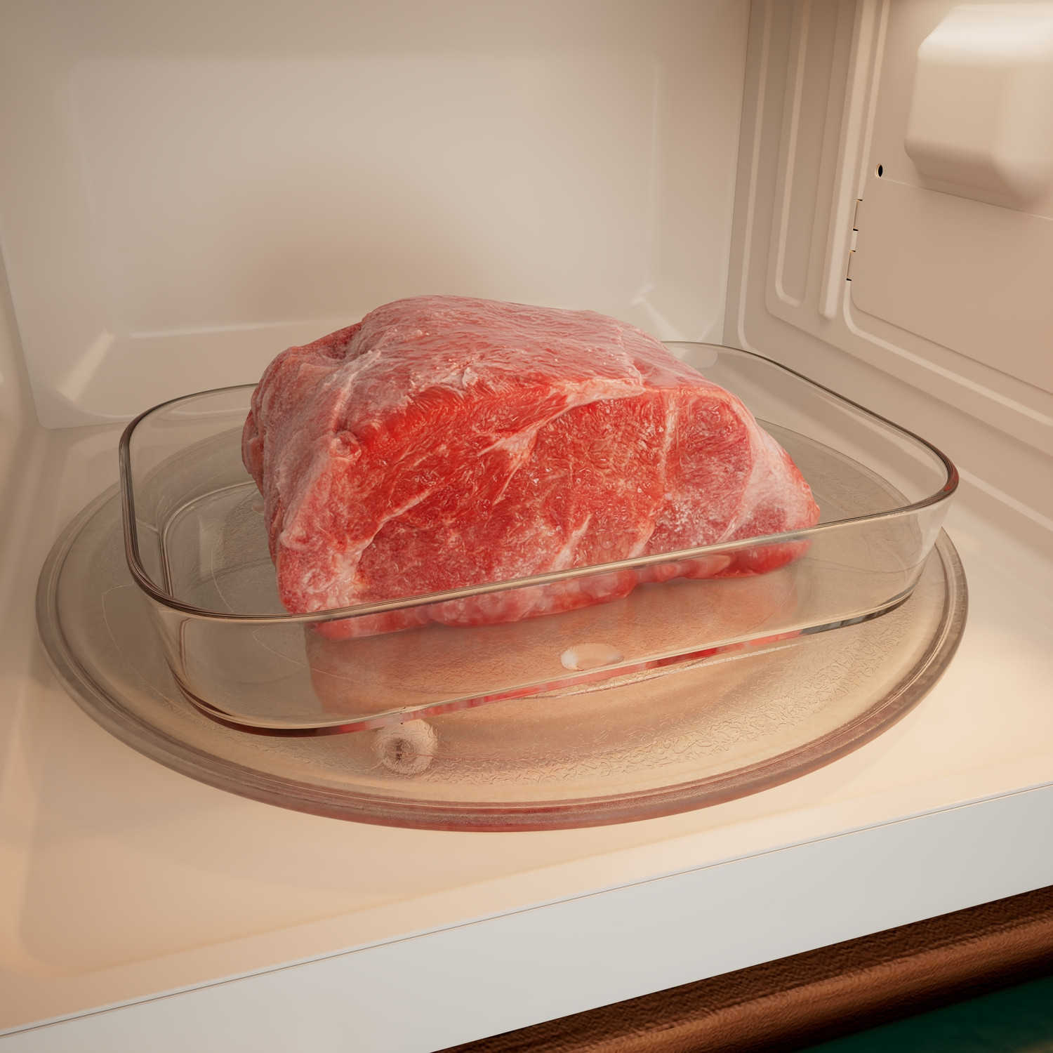 A salvação pra quando esquecer de tirar o alimento do freezer. Seja carne, frango, peixe ou feijão, em poucos minutos, você descongela tudo sem partes frias e no ponto certo. Se o planejamento falhou, seu micro-ondas resolve rapidinho.