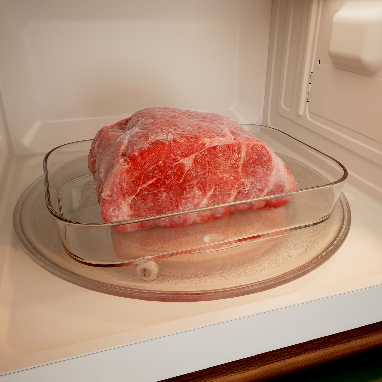 A salvação pra quando esquecer de tirar o alimento do freezer. Seja carne, frango, peixe ou feijão, em poucos minutos, você descongela tudo sem partes frias e no ponto certo. Se o planejamento falhou, seu micro-ondas resolve rapidinho.