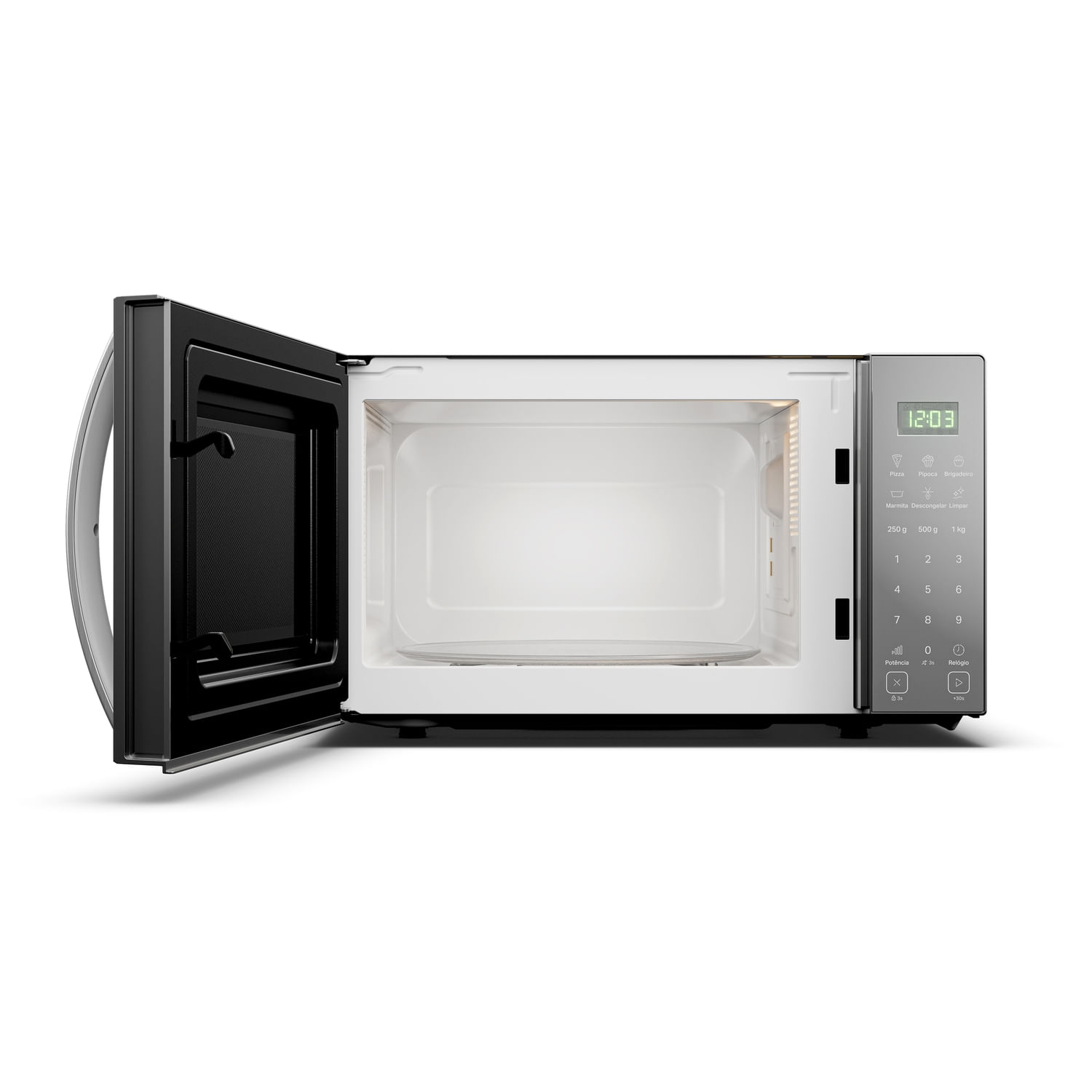 O micro-ondas Consul combina design compacto, durabilidade e eficiência. Feito para agilizar sua rotina e estar na sua cozinha por muito tempo.