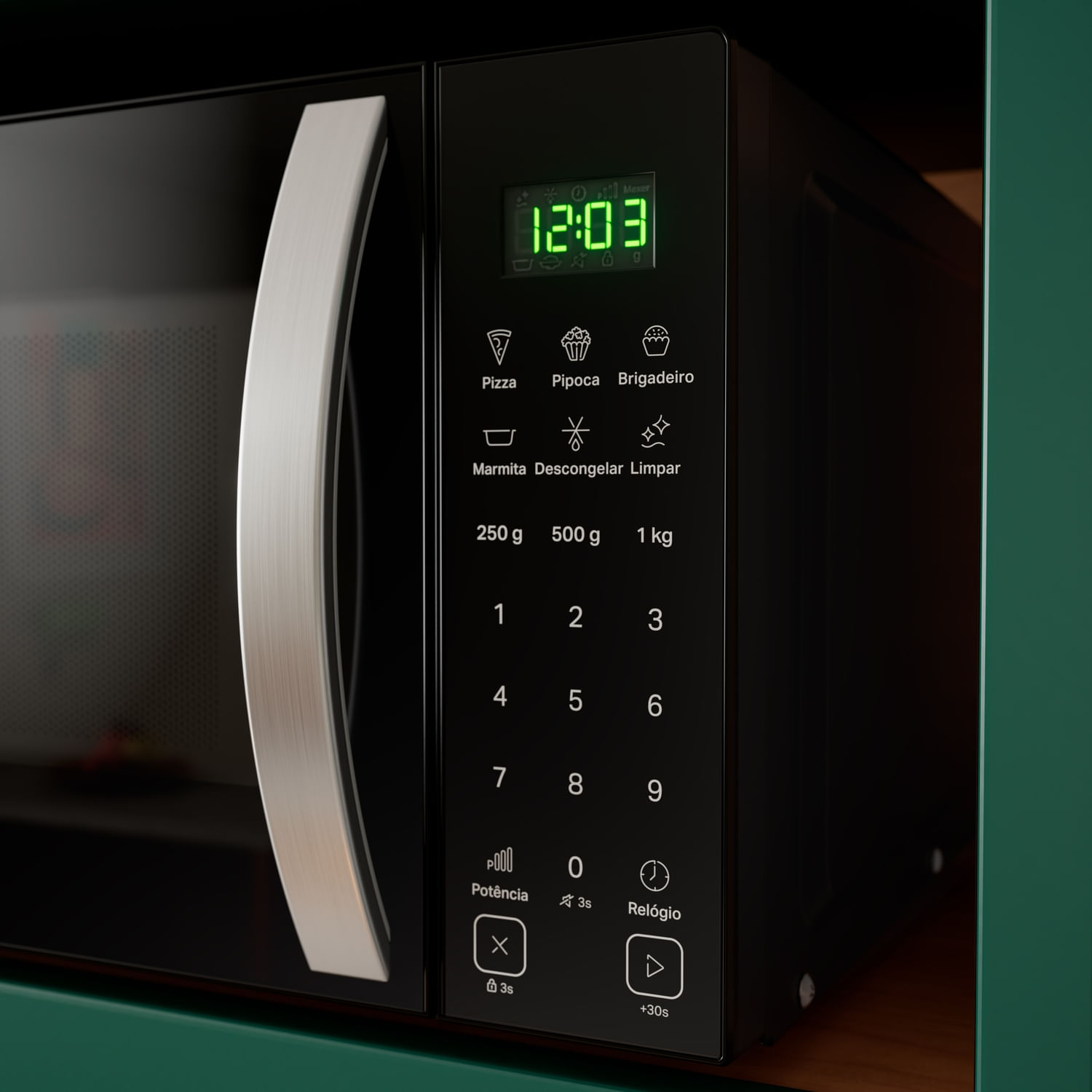 Na dúvida entre doce ou salgado pra acompanhar a série ou o filme? Seu micro-ondas tá sempre pronto pra fazer pipoca e brigadeiro com o menu Receitas Fáceis ao toque de um botão.