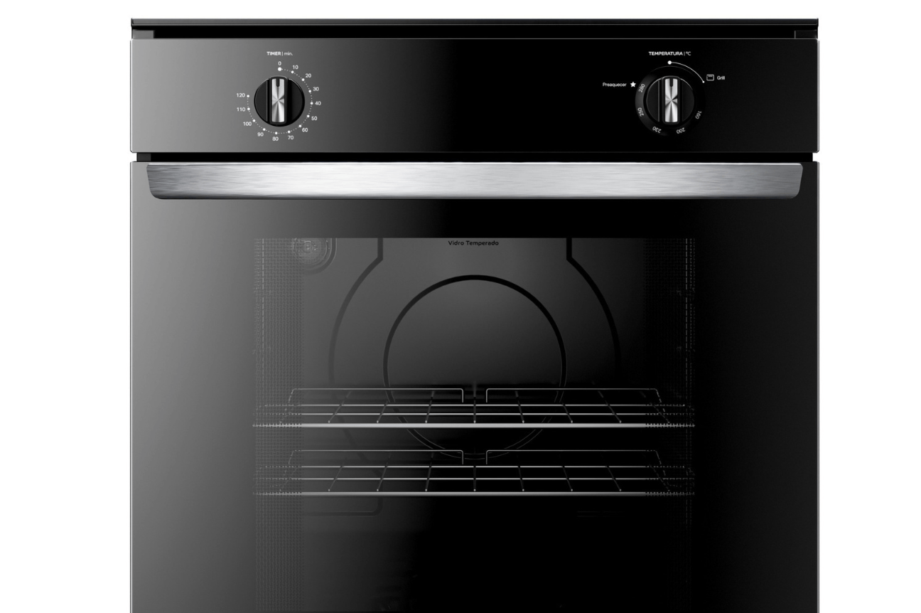 Mais praticidade para cozinhar receitas sem se preocupar com o tempo de preparo. Basta acionar o timer, e assim que o tempo selecionado nele acaba, você escuta um alerta sonoro* – e já pra mesa!