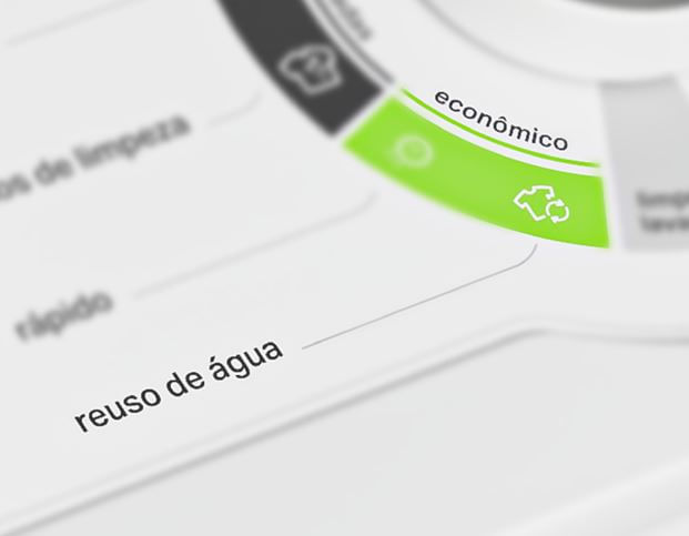 Reutilize a água da lavagem das roupas para limpar a casa. Com esse ciclo, você reaproveita até 40L[7] para deixar a casa brilhando e ainda economiza os recursos do planeta.