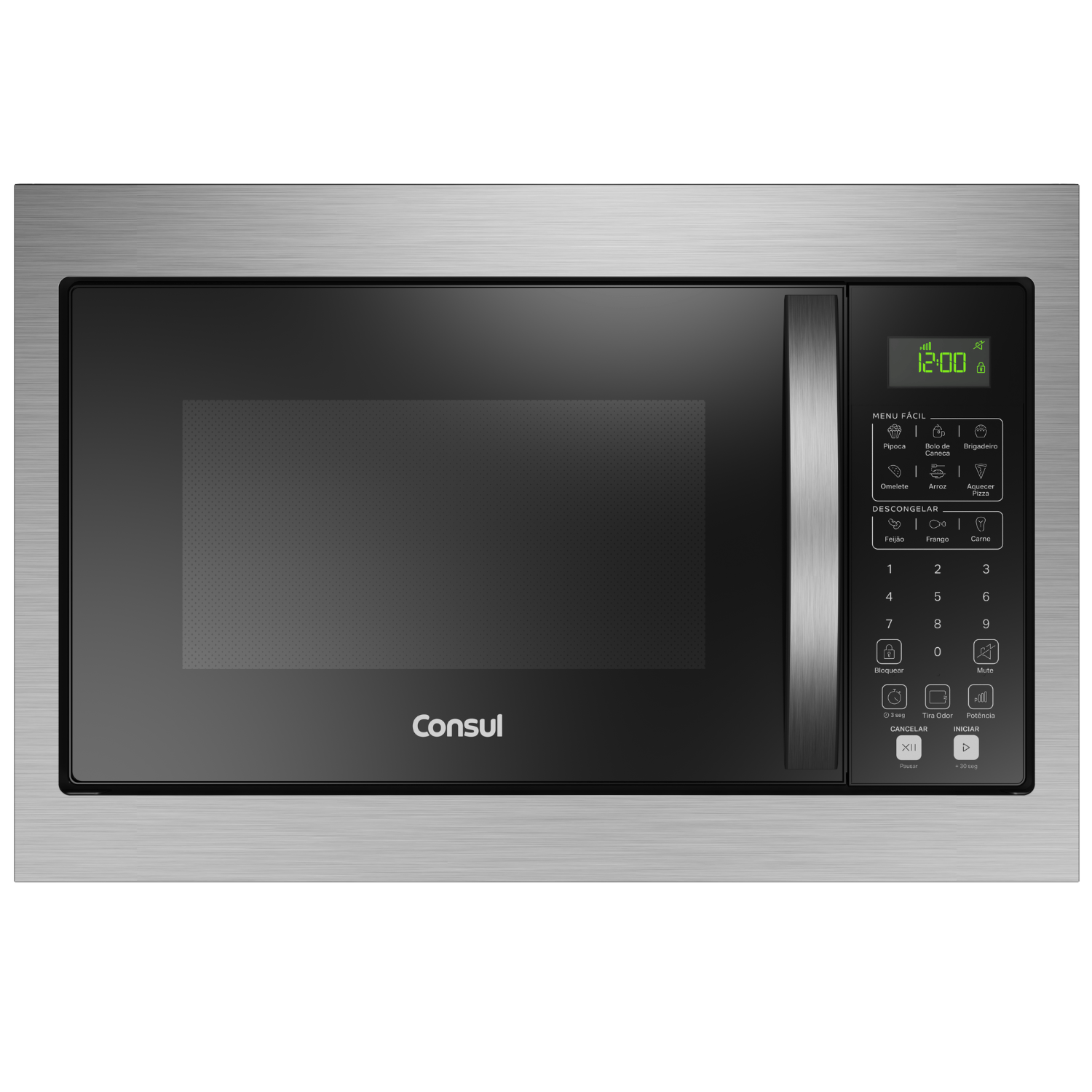 São 10 níveis de potência para selecionar o ideal para cada receita. Precisão no preparo e economia de energia.