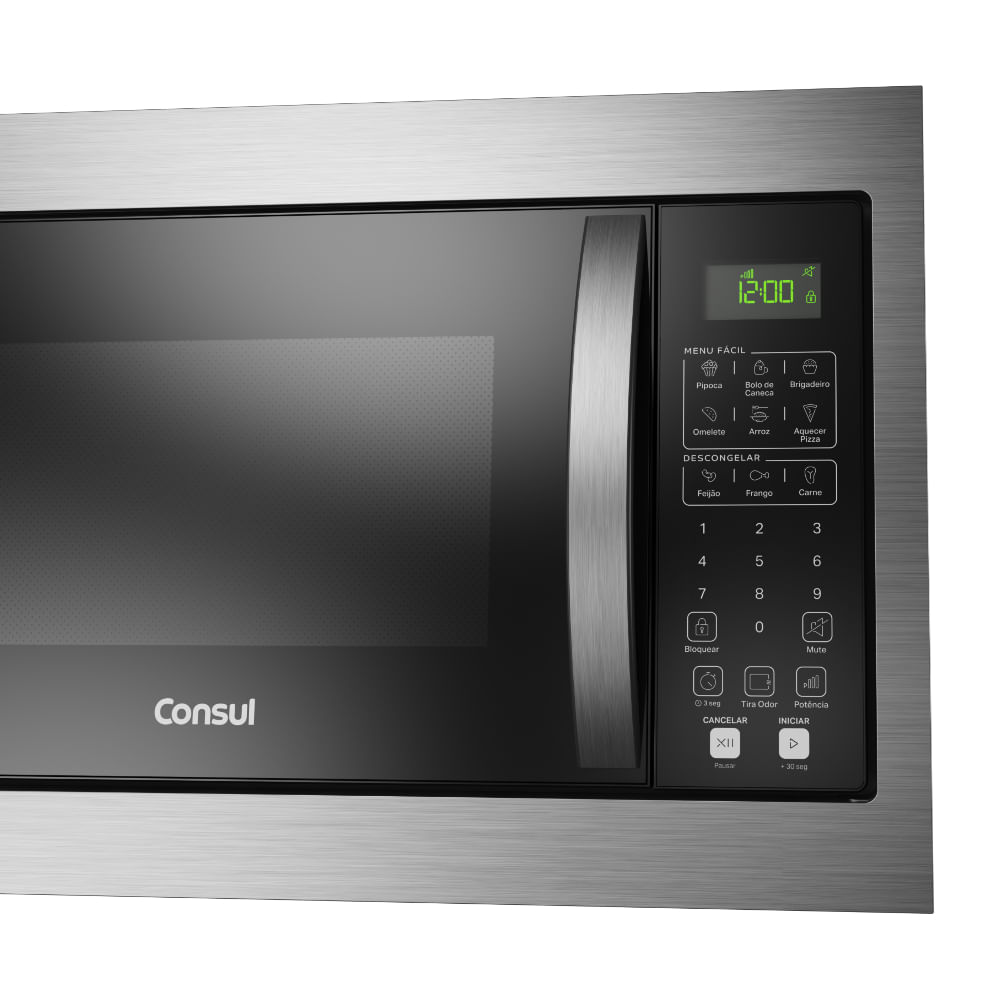 Neste menu você tem 6 receitas pré-programadas, sem precisar ajustar tempo nem potência. Agiliza sua vida e economiza seu tempo!