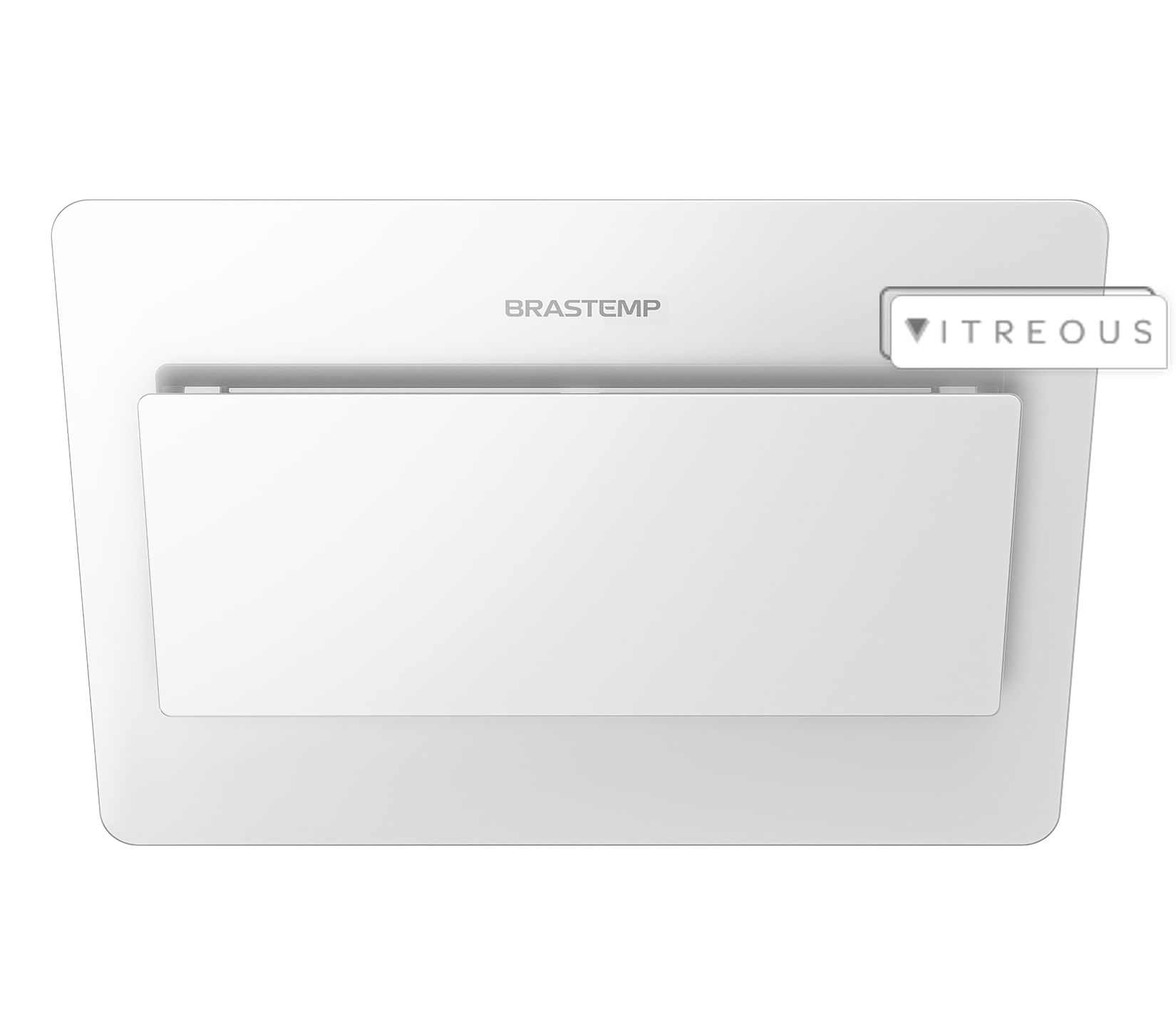 Coifa De Parede Brastemp 80cm Branca Com Design Icônico E Alta Sucção - Gav80ab 220V