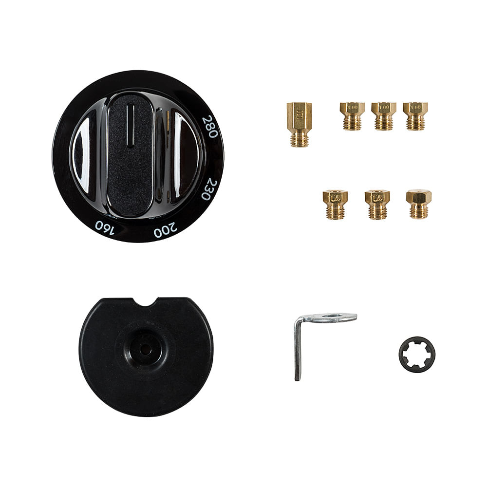 Kit Conversão De Gás Glp/Gn Para Fogão Consul - W10634411 W10634411