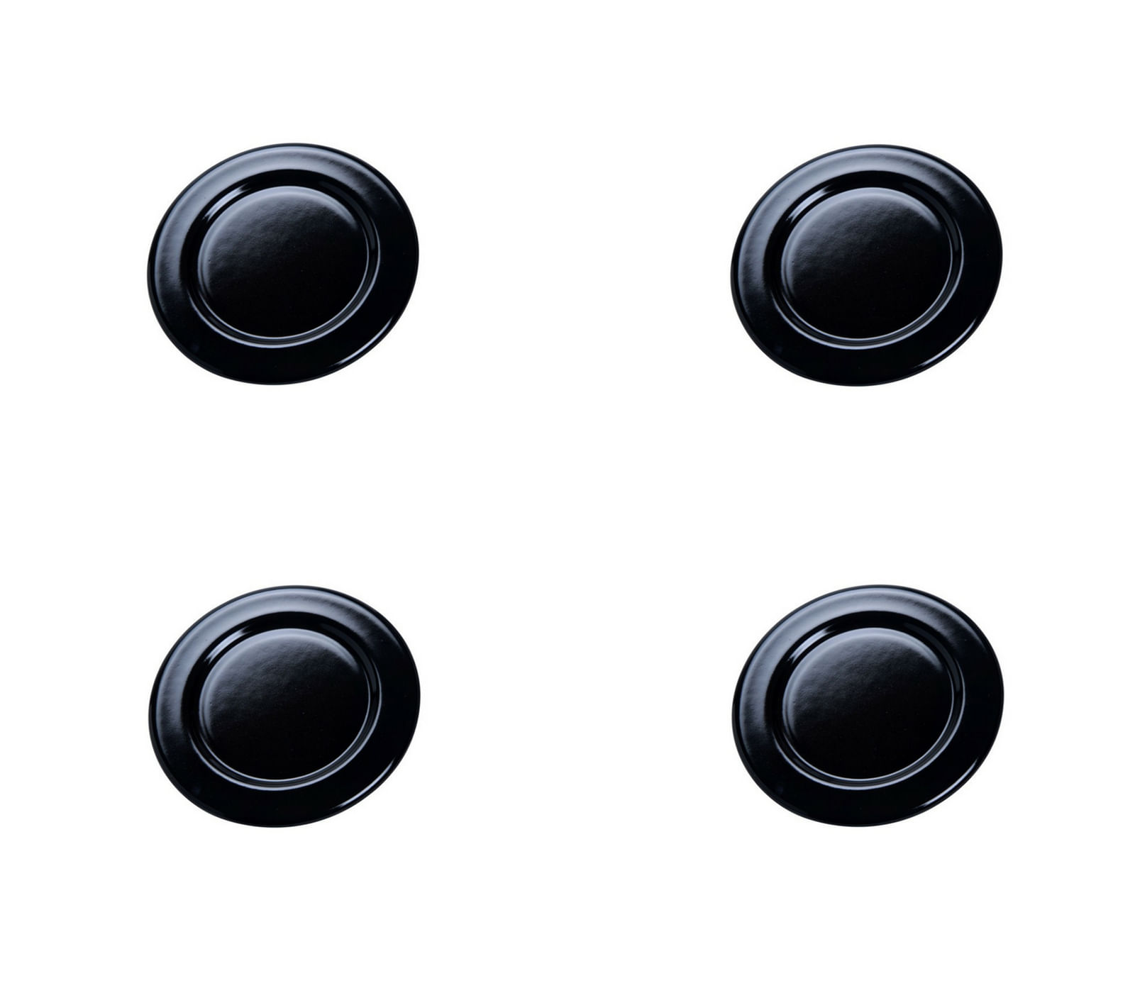 Combo 4 Capas Do Queimador De Boca Grande Para Fogão E Cooktop - Cj-W10328198_1 Cj-W10328198_1