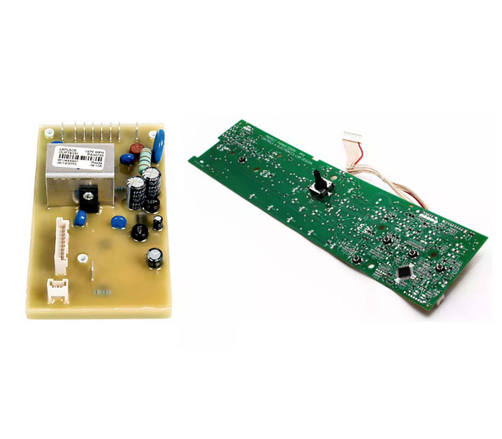 Placa De Potência E Placa De Interface 110V Para Máquina De Lavar Brastemp - Cj-W10446927_3 Cj-W10446927_3