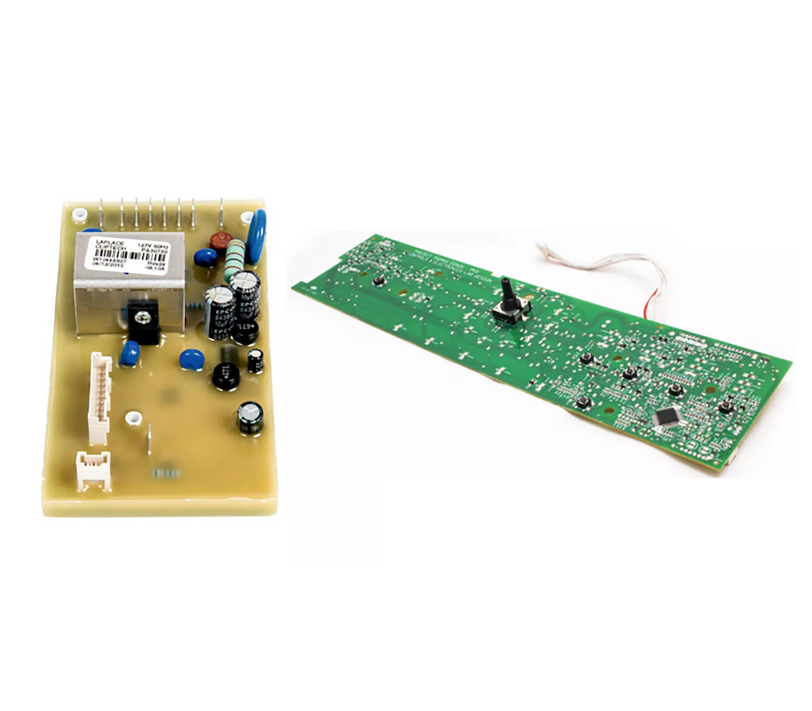 Placa De Potência E Placa De Interface 110V Para Máquina De Lavar Brastemp - Cj-W10446927_4 Cj-W10446927_4