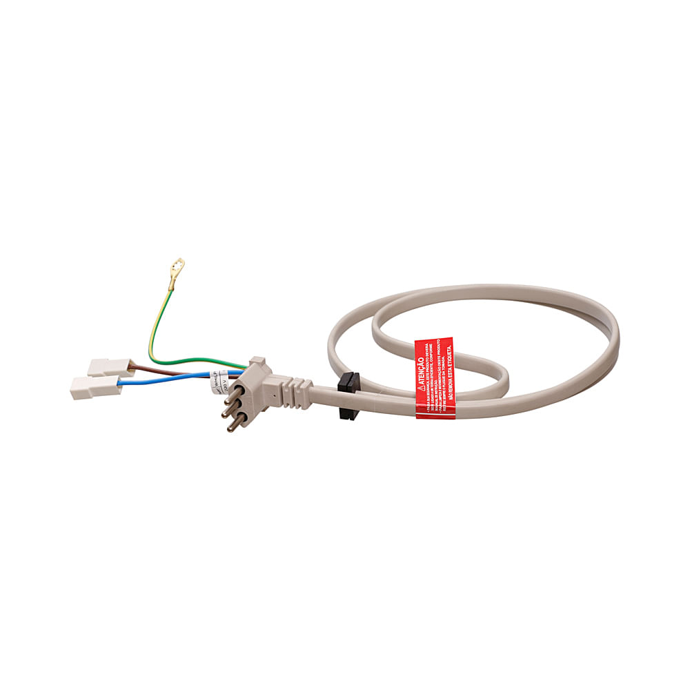 Cabo De Alimentação 220V Para Secadora Brastemp - W10526166 220V