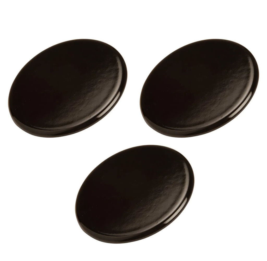Combo 3 Capas Do Queimador De Boca Pequena Para Fogão E Cooktop - Cj_W10351688_3 Cj_W10351688_3