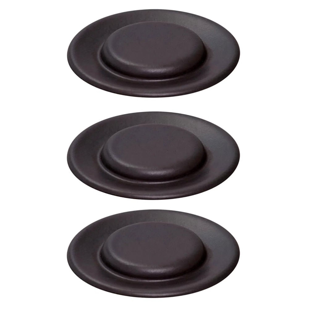 Combo 3 Capas Do Queimador De Boca Pequena Para Fogão E Cooktop - Cj-W10390577_5 Cj-W10390577_5