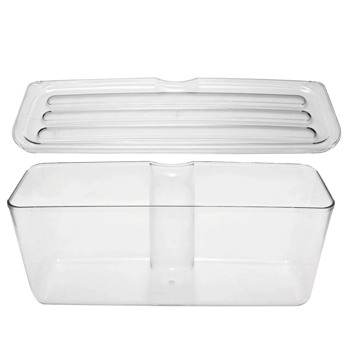 Combo Tampa Da Gaveta De Legumes Para Geladeira Brastemp + Gaveta De Legumes Para Geladeira Brastemp (326030490_326030489) Cj_326030490_326030489