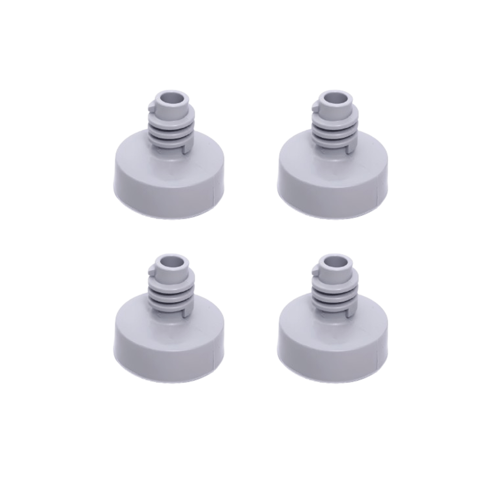Combo 4 Pés Niveladores Para Máquina De Lavar Brastemp - Cj_W10827960_4 Cj_W10827960_4