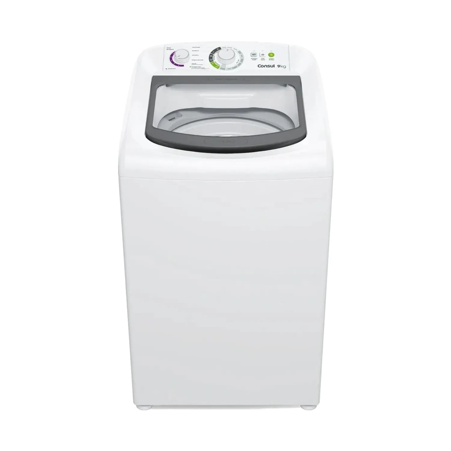 Máquina De Lavar Consul 9Kg Branca Com Dosagem Econômica E Ciclo Edredom - Cwb09bb 220V