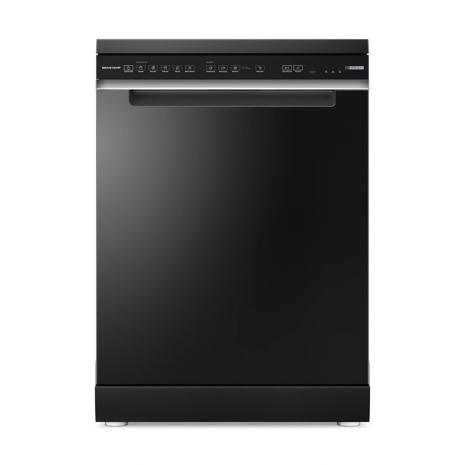 Lava-Louças Brastemp 15 Serviços Preta Com Smart Sensor - Blf61ae 110V