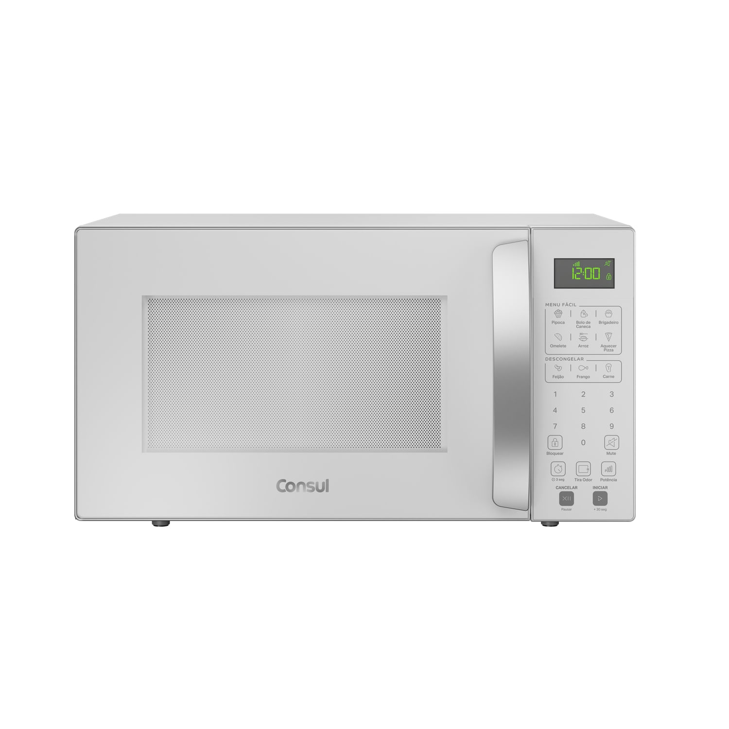 Micro-Ondas Consul 32 Litros Branco Com Menu Fácil - Cms46ab 220V
