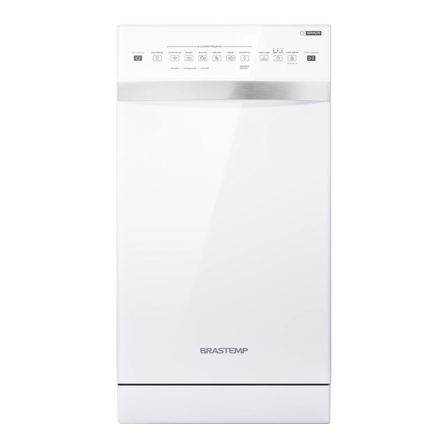 Lava-Louças 10 Serviços Brastemp Branca Com Ciclo Pesado - Blf10bb 110V