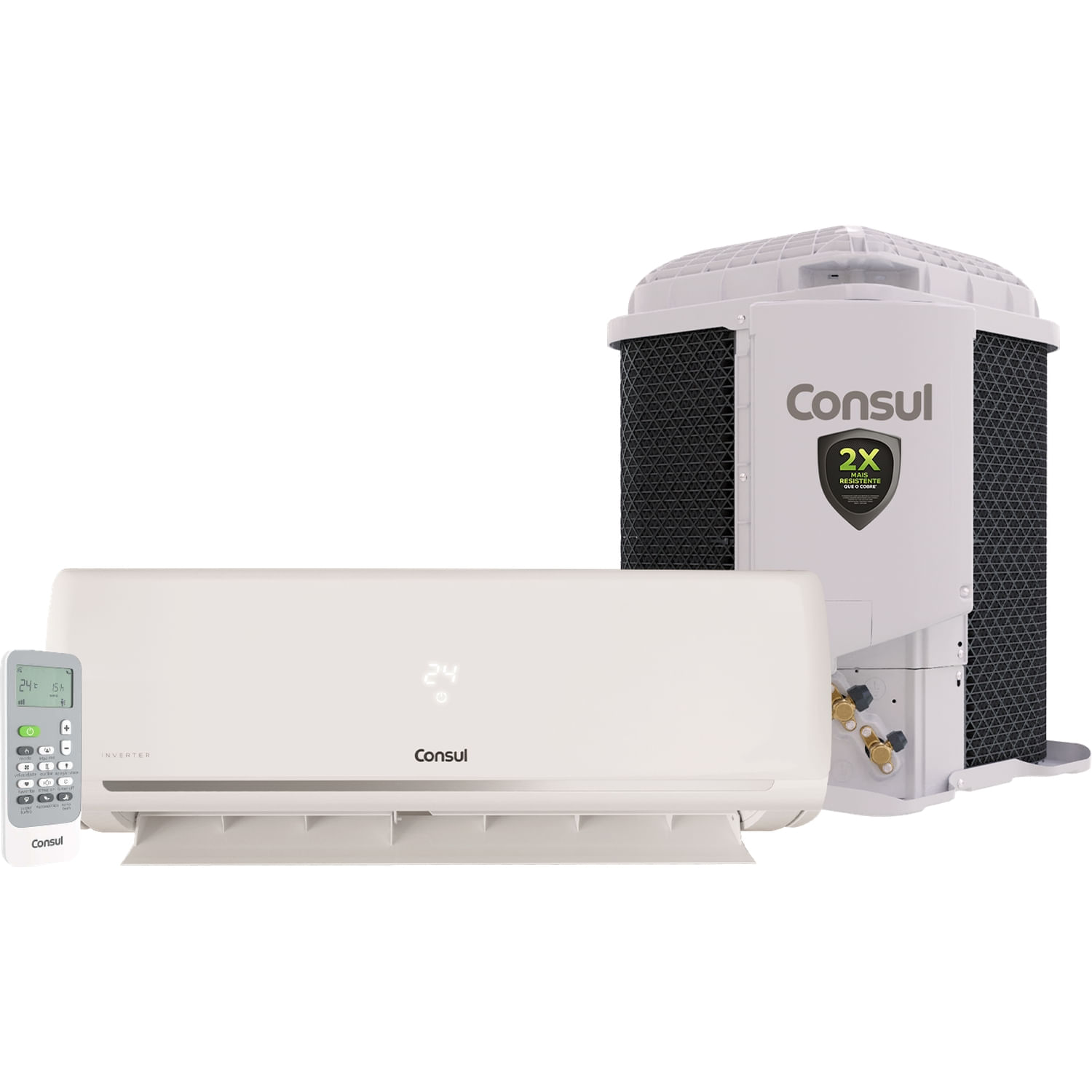 Ar Condicionado Split Consul Triple Inverter Economaxi Frio 18000 Btus - Cbk18cbbcj 220V