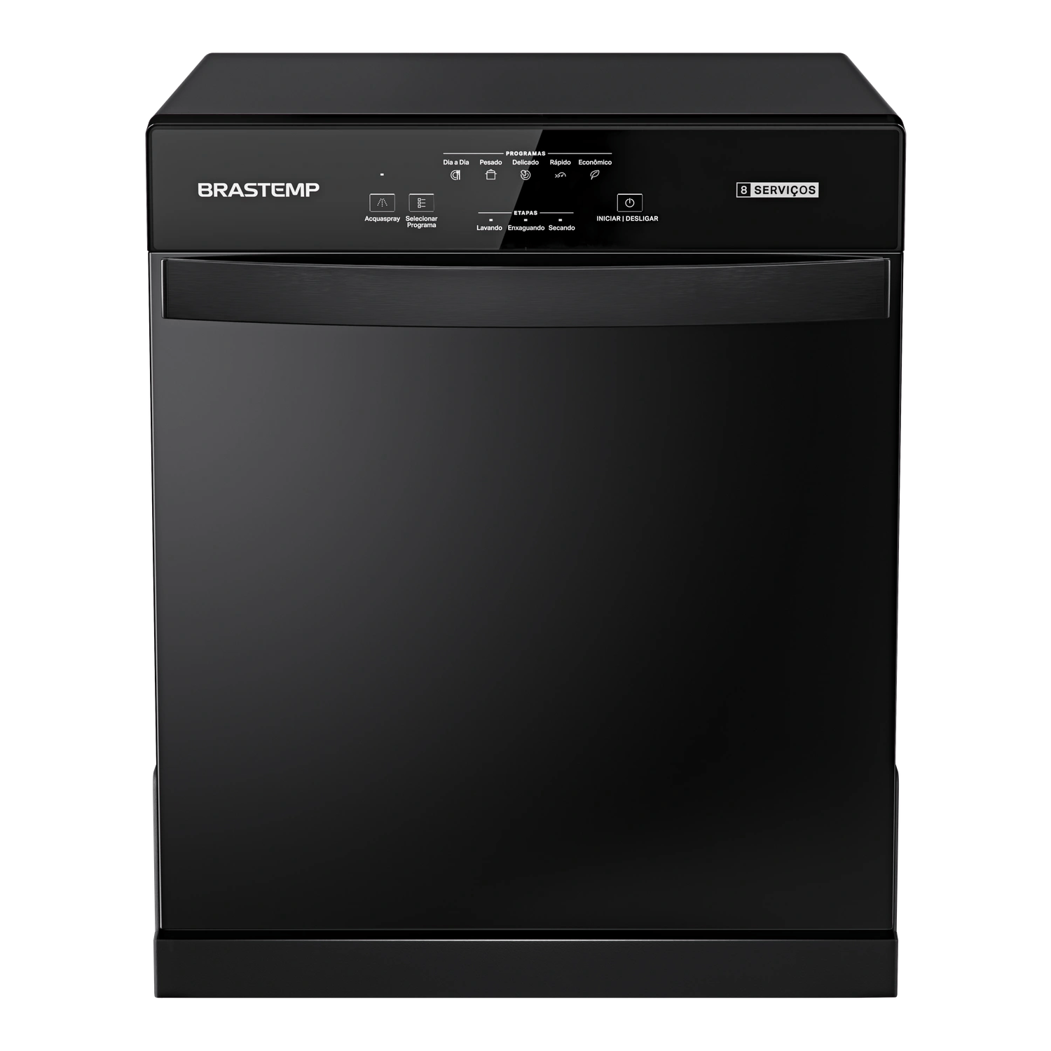 Lava Louças Brastemp 8 Serviços Preta - Blf08ae 110V