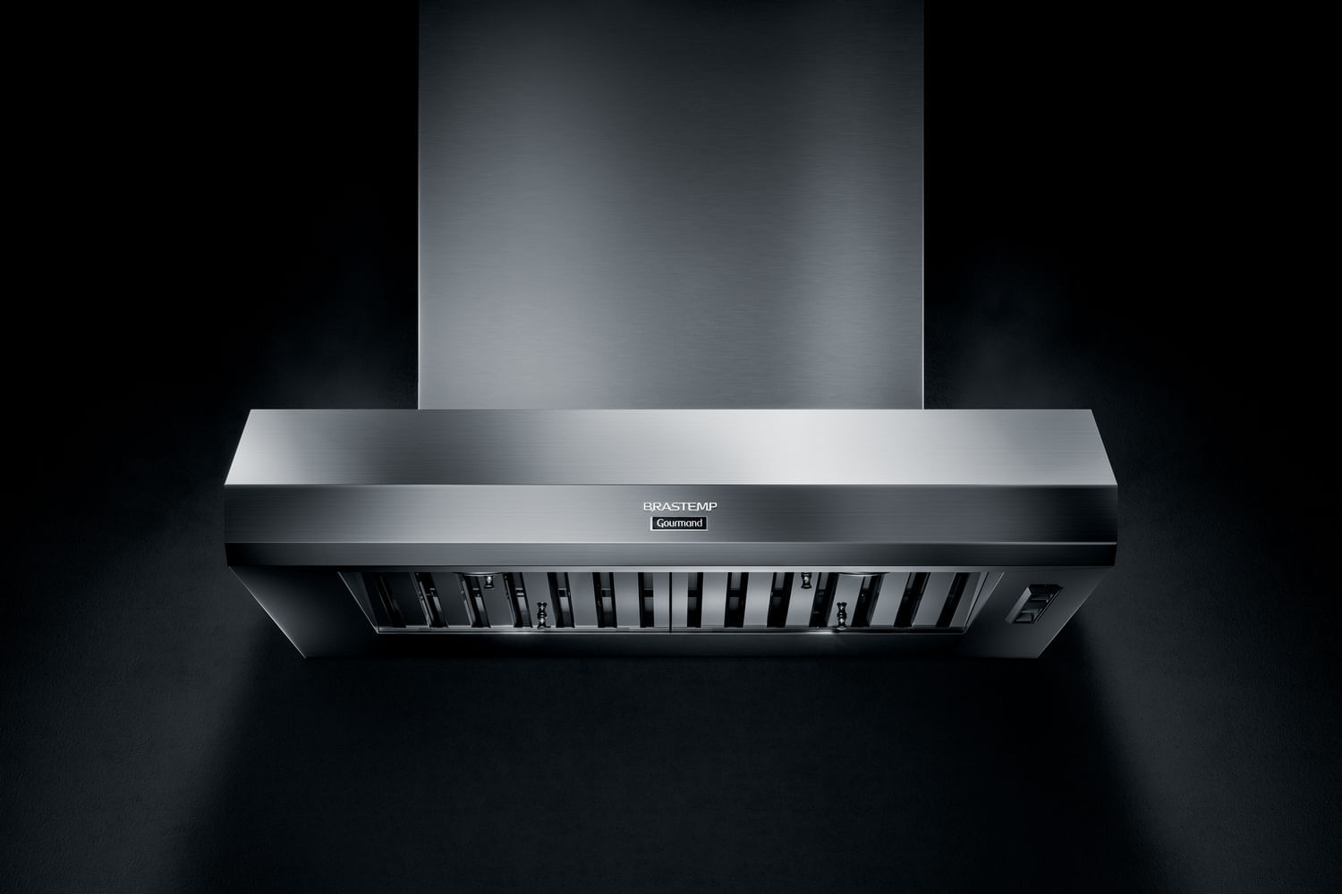 Coifa de Parede Brastemp Gourmand 90cm Inox com Alta Sucção - Bar90br 110v