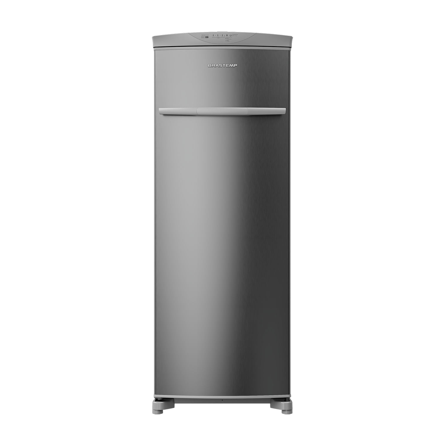 Freezer 276 Litros Vertical Flex Frost Free Inox Brastemp - Bvr28pk 110V
