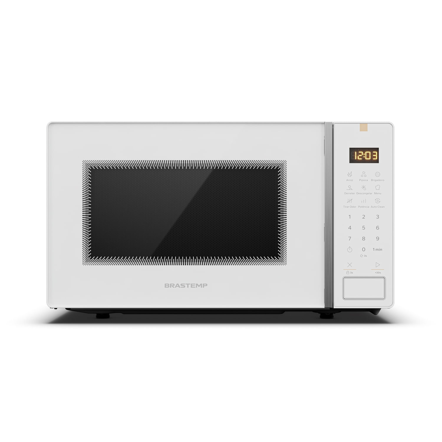 Micro-Ondas 23 Litros Com Multi Preparos Branco Brastemp - Bms23ab 220V