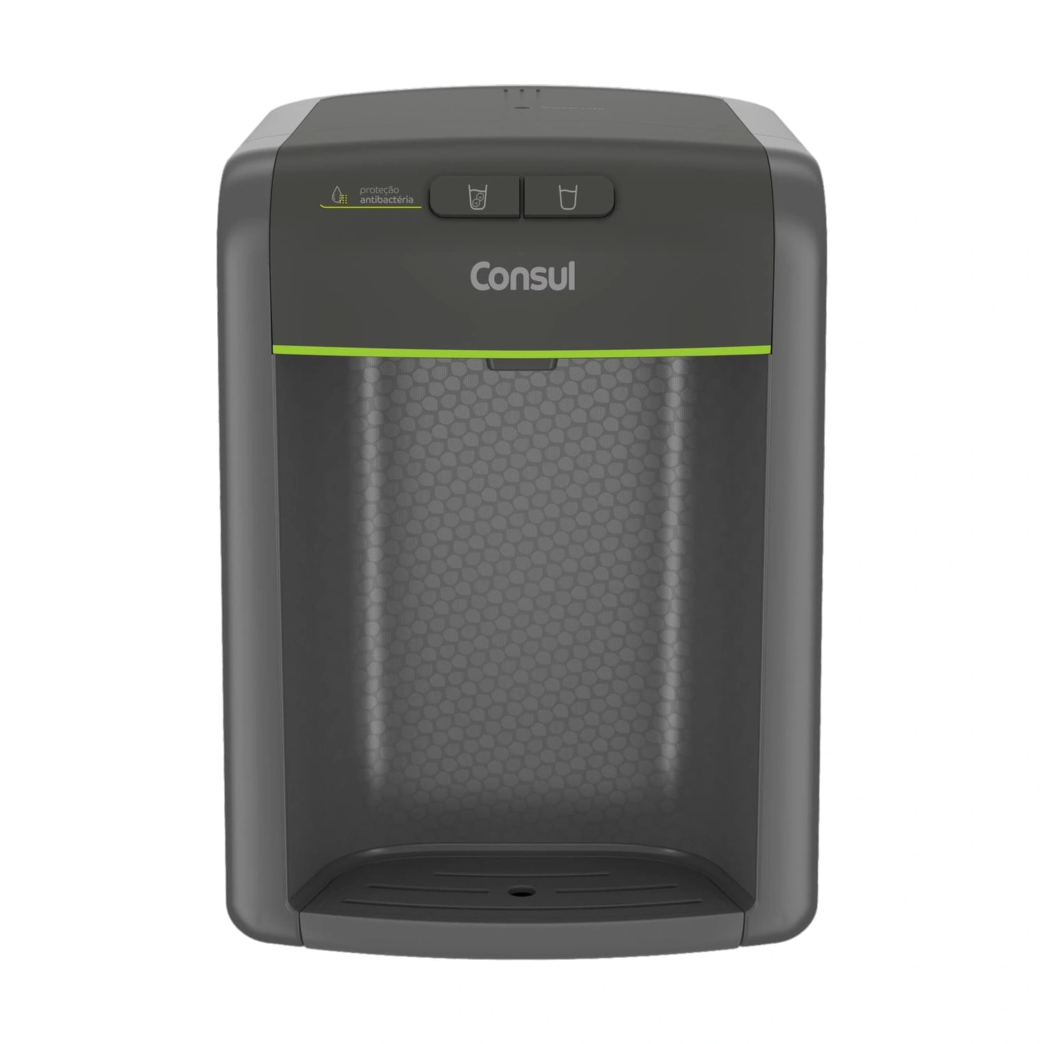 Purificador De Água Consul Cinza Refrigerado, Com Proteção Antibactérias - Cpb34af Bivolt