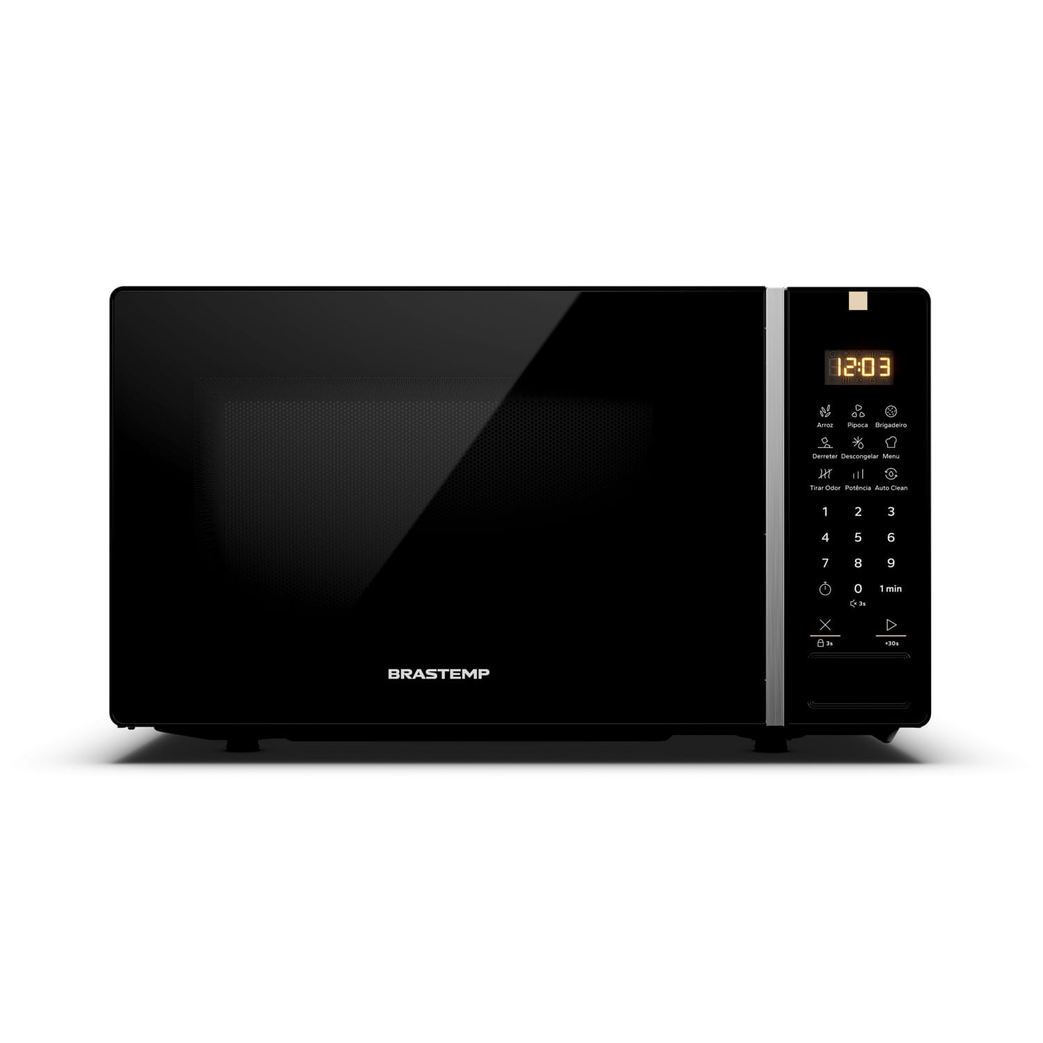 Micro-Ondas 23 Litros Com Multi Preparos Preto Brastemp - Bms23ae 110V