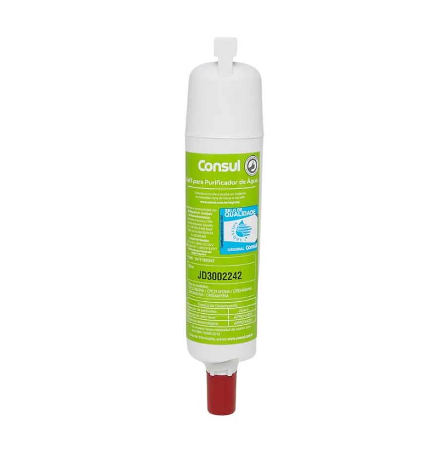 Refil Filtro Para Purificador Consul Cpb34, Cpb35, Cpb36, Cpc30, Cpc31 - W11199342 (Cix06ax) W11199342