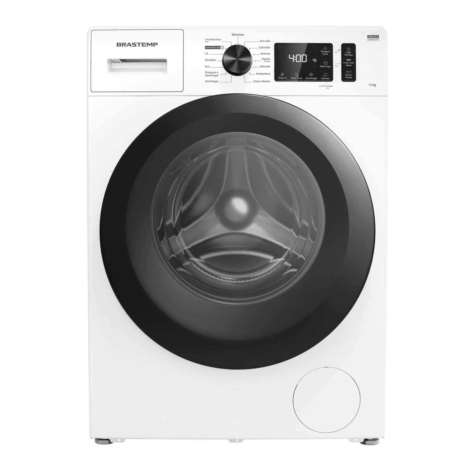 Máquina De Lavar Abertura Frontal Brastemp 11Kg Branca Com Super Remoção De Manchas - Bnf11ab 110V
